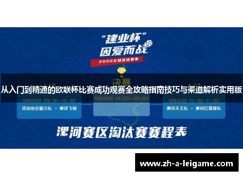 从入门到精通的欧联杯比赛成功观赛全攻略指南技巧与渠道解析实用版